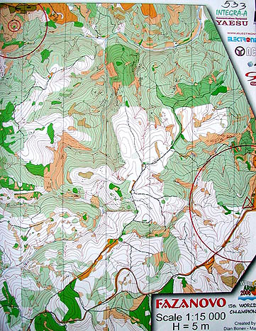 80-meter map