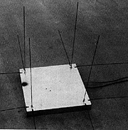 Photo of one-piece antenna assembly