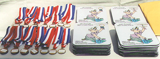 Medals and mouse pads